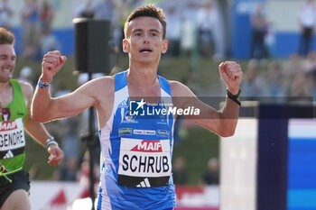 2024-06-28 - Yann Schrub, Men's 5000 M during the French Athletics Championships 2024 on June 28, 2024 at Stade du Lac de Maine in Angers, France - ATHLETICS - FRENCH CHAMPIONSHIPS 2024 - INTERNATIONALS - ATHLETICS