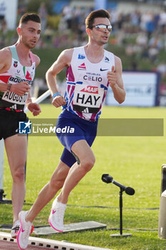 2024-06-28 - Hugo Hay, Men's 5000 M during the French Athletics Championships 2024 on June 28, 2024 at Stade du Lac de Maine in Angers, France - ATHLETICS - FRENCH CHAMPIONSHIPS 2024 - INTERNATIONALS - ATHLETICS