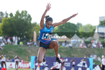 2024-06-28 - Rouguy Diallo, Women's Triple Jump during the French Athletics Championships 2024 on June 28, 2024 at Stade du Lac de Maine in Angers, France - ATHLETICS - FRENCH CHAMPIONSHIPS 2024 - INTERNATIONALS - ATHLETICS