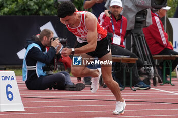 29/06/2024 - Téo Andant, Heat Men's 400 M during the French Athletics Championships 2024 on June 29, 2024 at Stade du Lac de Maine in Angers, France - ATHLETICS - FRENCH CHAMPIONSHIPS 2024 - INTERNAZIONALI - ATLETICA