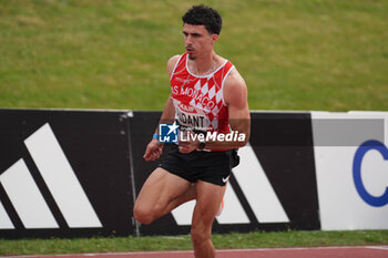 29/06/2024 - Téo Andant, Heat Men's 400 M during the French Athletics Championships 2024 on June 29, 2024 at Stade du Lac de Maine in Angers, France - ATHLETICS - FRENCH CHAMPIONSHIPS 2024 - INTERNAZIONALI - ATLETICA