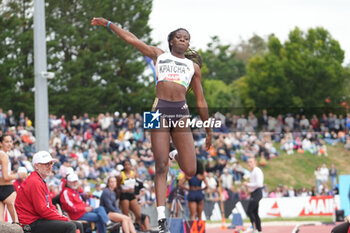 29/06/2024 - Hilary Kpatcha, Women's Long Jump during the French Athletics Championships 2024 on June 29, 2024 at Stade du Lac de Maine in Angers, France - ATHLETICS - FRENCH CHAMPIONSHIPS 2024 - INTERNAZIONALI - ATLETICA