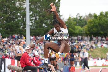 29/06/2024 - Hilary Kpatcha, Women's Long Jump during the French Athletics Championships 2024 on June 29, 2024 at Stade du Lac de Maine in Angers, France - ATHLETICS - FRENCH CHAMPIONSHIPS 2024 - INTERNAZIONALI - ATLETICA