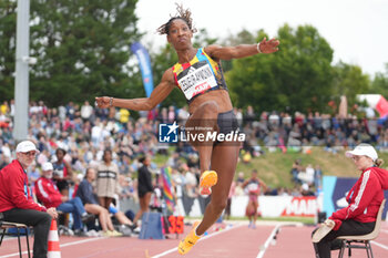 29/06/2024 - Éloyse Lesueur-Aymonin, Women's Long Jump during the French Athletics Championships 2024 on June 29, 2024 at Stade du Lac de Maine in Angers, France - ATHLETICS - FRENCH CHAMPIONSHIPS 2024 - INTERNAZIONALI - ATLETICA