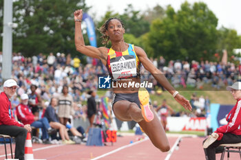 29/06/2024 - Éloyse Lesueur-Aymonin, Women's Long Jump during the French Athletics Championships 2024 on June 29, 2024 at Stade du Lac de Maine in Angers, France - ATHLETICS - FRENCH CHAMPIONSHIPS 2024 - INTERNAZIONALI - ATLETICA