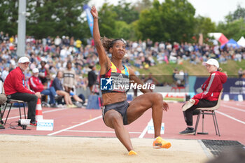 29/06/2024 - Éloyse Lesueur-Aymonin, Women's Long Jump during the French Athletics Championships 2024 on June 29, 2024 at Stade du Lac de Maine in Angers, France - ATHLETICS - FRENCH CHAMPIONSHIPS 2024 - INTERNAZIONALI - ATLETICA