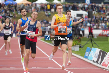 29/06/2024 - Yanis Meziane, Heat Men's 800 M during the French Athletics Championships 2024 on June 29, 2024 at Stade du Lac de Maine in Angers, France - ATHLETICS - FRENCH CHAMPIONSHIPS 2024 - INTERNAZIONALI - ATLETICA