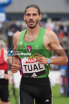 29/06/2024 - Gabriel Tual, Heat Men's 800 M during the French Athletics Championships 2024 on June 29, 2024 at Stade du Lac de Maine in Angers, France - ATHLETICS - FRENCH CHAMPIONSHIPS 2024 - INTERNAZIONALI - ATLETICA