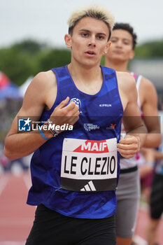 29/06/2024 - Corentin Le Clezio, Heat Men's 800 M during the French Athletics Championships 2024 on June 29, 2024 at Stade du Lac de Maine in Angers, France - ATHLETICS - FRENCH CHAMPIONSHIPS 2024 - INTERNAZIONALI - ATLETICA