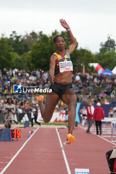 29/06/2024 - Éloyse Lesueur-Aymonin, Women's Long Jump during the French Athletics Championships 2024 on June 29, 2024 at Stade du Lac de Maine in Angers, France - ATHLETICS - FRENCH CHAMPIONSHIPS 2024 - INTERNAZIONALI - ATLETICA