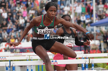 29/06/2024 - Laëticia Bapté, Heat Women's 100 M Hurdles during the French Athletics Championships 2024 on June 29, 2024 at Stade du Lac de Maine in Angers, France - ATHLETICS - FRENCH CHAMPIONSHIPS 2024 - INTERNAZIONALI - ATLETICA