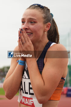 29/06/2024 - Chloé Galet, Heat Women's 100 M during the French Athletics Championships 2024 on June 29, 2024 at Stade du Lac de Maine in Angers, France - ATHLETICS - FRENCH CHAMPIONSHIPS 2024 - INTERNAZIONALI - ATLETICA