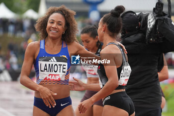 29/06/2024 - Rénelle Lamote and Anaïs Bourgoin, Women's 800 M during the French Athletics Championships 2024 on June 29, 2024 at Stade du Lac de Maine in Angers, France - ATHLETICS - FRENCH CHAMPIONSHIPS 2024 - INTERNAZIONALI - ATLETICA