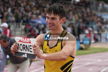 29/06/2024 - Romain Mornet, Men's 1500 M during the French Athletics Championships 2024 on June 29, 2024 at Stade du Lac de Maine in Angers, France - ATHLETICS - FRENCH CHAMPIONSHIPS 2024 - INTERNAZIONALI - ATLETICA