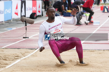 29/06/2024 - Teddy Tamgho, Men's Triple Jump during the French Athletics Championships 2024 on June 29, 2024 at Stade du Lac de Maine in Angers, France - ATHLETICS - FRENCH CHAMPIONSHIPS 2024 - INTERNAZIONALI - ATLETICA