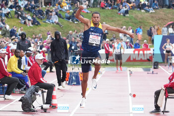 29/06/2024 - Benjamin Compaoré, Men's Triple Jump during the French Athletics Championships 2024 on June 29, 2024 at Stade du Lac de Maine in Angers, France - ATHLETICS - FRENCH CHAMPIONSHIPS 2024 - INTERNAZIONALI - ATLETICA