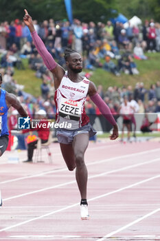 29/06/2024 - Ryan Zézé, Men's 200 M during the French Athletics Championships 2024 on June 29, 2024 at Stade du Lac de Maine in Angers, France - ATHLETICS - FRENCH CHAMPIONSHIPS 2024 - INTERNAZIONALI - ATLETICA