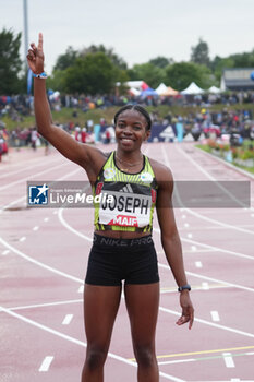 29/06/2024 - Gémima Joseph, Women's 100 M during the French Athletics Championships 2024 on June 29, 2024 at Stade du Lac de Maine in Angers, France - ATHLETICS - FRENCH CHAMPIONSHIPS 2024 - INTERNAZIONALI - ATLETICA