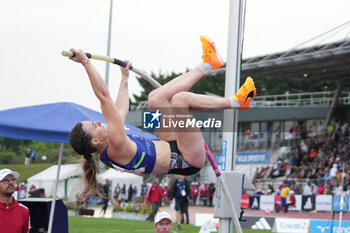 29/06/2024 - Ninon Chapelle, Women's Pole Vault during the French Athletics Championships 2024 on June 29, 2024 at Stade du Lac de Maine in Angers, France - ATHLETICS - FRENCH CHAMPIONSHIPS 2024 - INTERNAZIONALI - ATLETICA