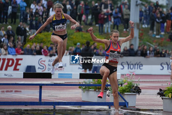 29/06/2024 - Alice Finot, Flavie Renouard, Women's 3000 M Steeple during the French Athletics Championships 2024 on June 29, 2024 at Stade du Lac de Maine in Angers, France - ATHLETICS - FRENCH CHAMPIONSHIPS 2024 - INTERNAZIONALI - ATLETICA