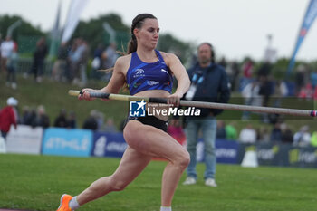 29/06/2024 - Ninon Chapelle, Women's Pole Vault during the French Athletics Championships 2024 on June 29, 2024 at Stade du Lac de Maine in Angers, France - ATHLETICS - FRENCH CHAMPIONSHIPS 2024 - INTERNAZIONALI - ATLETICA