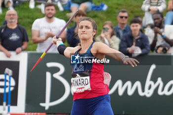 29/06/2024 - Alizée Minard, Women's Javelin Throw during the French Athletics Championships 2024 on June 29, 2024 at Stade du Lac de Maine in Angers, France - ATHLETICS - FRENCH CHAMPIONSHIPS 2024 - INTERNAZIONALI - ATLETICA