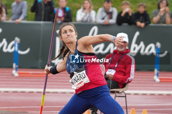 29/06/2024 - Alizée Minard, Women's Javelin Throw during the French Athletics Championships 2024 on June 29, 2024 at Stade du Lac de Maine in Angers, France - ATHLETICS - FRENCH CHAMPIONSHIPS 2024 - INTERNAZIONALI - ATLETICA