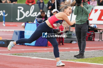 29/06/2024 - Jöna Aigouy, Women's Javelin Throw during the French Athletics Championships 2024 on June 29, 2024 at Stade du Lac de Maine in Angers, France - ATHLETICS - FRENCH CHAMPIONSHIPS 2024 - INTERNAZIONALI - ATLETICA