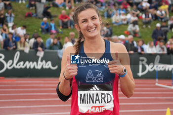 29/06/2024 - Alizée Minard, Women's Javelin Throw during the French Athletics Championships 2024 on June 29, 2024 at Stade du Lac de Maine in Angers, France - ATHLETICS - FRENCH CHAMPIONSHIPS 2024 - INTERNAZIONALI - ATLETICA