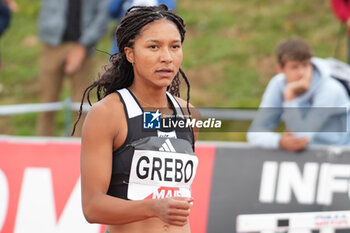 29/06/2024 - Shana Grebo, Heat Women's 400 M Hurdles during the French Athletics Championships 2024 on June 29, 2024 at Stade du Lac de Maine in Angers, France - ATHLETICS - FRENCH CHAMPIONSHIPS 2024 - INTERNAZIONALI - ATLETICA