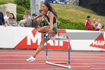 29/06/2024 - Shana Grebo, Heat Women's 400 M Hurdles during the French Athletics Championships 2024 on June 29, 2024 at Stade du Lac de Maine in Angers, France - ATHLETICS - FRENCH CHAMPIONSHIPS 2024 - INTERNAZIONALI - ATLETICA