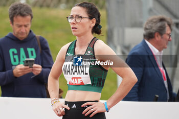 29/06/2024 - Louise Maraval, Heat Women's 400 M Hurdles during the French Athletics Championships 2024 on June 29, 2024 at Stade du Lac de Maine in Angers, France - ATHLETICS - FRENCH CHAMPIONSHIPS 2024 - INTERNAZIONALI - ATLETICA