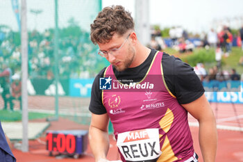 29/06/2024 - Tom Reux, Men's Discus Throw during the French Athletics Championships 2024 on June 29, 2024 at Stade du Lac de Maine in Angers, France - ATHLETICS - FRENCH CHAMPIONSHIPS 2024 - INTERNAZIONALI - ATLETICA