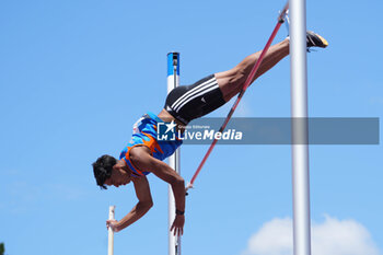 2024-06-30 - Baptiste Thiery, Men's Pole vault during the French Athletics Championships 2024 on June 30, 2024 at Stade du Lac de Maine in Angers, France - ATHLETICS - FRENCH CHAMPIONSHIPS 2024 - INTERNATIONALS - ATHLETICS