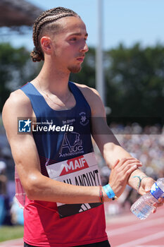 2024-06-30 - Yanis Vanlanduyt, Men's 800 M during the French Athletics Championships 2024 on June 30, 2024 at Stade du Lac de Maine in Angers, France - ATHLETICS - FRENCH CHAMPIONSHIPS 2024 - INTERNATIONALS - ATHLETICS