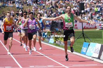 2024-06-30 - Gabriel Tual, Men's 800 M during the French Athletics Championships 2024 on June 30, 2024 at Stade du Lac de Maine in Angers, France - ATHLETICS - FRENCH CHAMPIONSHIPS 2024 - INTERNATIONALS - ATHLETICS