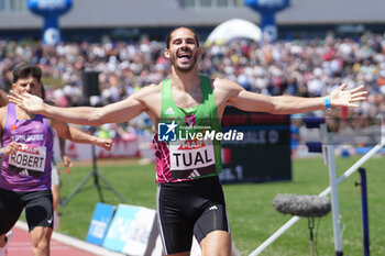 2024-06-30 - Gabriel Tual, Men's 800 M during the French Athletics Championships 2024 on June 30, 2024 at Stade du Lac de Maine in Angers, France - ATHLETICS - FRENCH CHAMPIONSHIPS 2024 - INTERNATIONALS - ATHLETICS