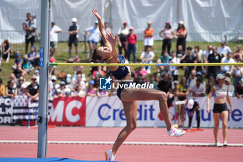 2024-06-30 - Nawal Meniker, Women's High Jump during the French Athletics Championships 2024 on June 30, 2024 at Stade du Lac de Maine in Angers, France - ATHLETICS - FRENCH CHAMPIONSHIPS 2024 - INTERNATIONALS - ATHLETICS