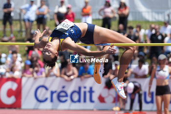 2024-06-30 - Nawal Meniker, Women's High Jump during the French Athletics Championships 2024 on June 30, 2024 at Stade du Lac de Maine in Angers, France - ATHLETICS - FRENCH CHAMPIONSHIPS 2024 - INTERNATIONALS - ATHLETICS