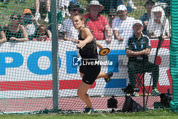 2024-06-30 - Mélina Robert-Michon, Women's Discus throw during the French Athletics Championships 2024 on June 30, 2024 at Stade du Lac de Maine in Angers, France - ATHLETICS - FRENCH CHAMPIONSHIPS 2024 - INTERNATIONALS - ATHLETICS