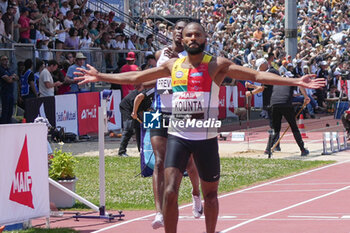 2024-06-30 - Muhammad Abdallah Kounta, Men's 400 M during the French Athletics Championships 2024 on June 30, 2024 at Stade du Lac de Maine in Angers, France - ATHLETICS - FRENCH CHAMPIONSHIPS 2024 - INTERNATIONALS - ATHLETICS