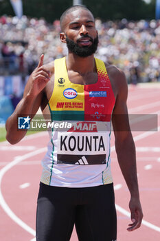 2024-06-30 - Muhammad Abdallah Kounta, Men's 400 M during the French Athletics Championships 2024 on June 30, 2024 at Stade du Lac de Maine in Angers, France - ATHLETICS - FRENCH CHAMPIONSHIPS 2024 - INTERNATIONALS - ATHLETICS