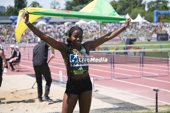 2024-06-30 - Gémima Joseph, Women's 200 M during the French Athletics Championships 2024 on June 30, 2024 at Stade du Lac de Maine in Angers, France - ATHLETICS - FRENCH CHAMPIONSHIPS 2024 - INTERNATIONALS - ATHLETICS