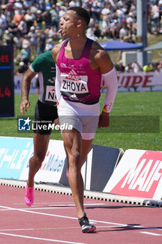 2024-06-30 - Sasha Zhoya, Men's 110 M Hurdles during the French Athletics Championships 2024 on June 30, 2024 at Stade du Lac de Maine in Angers, France - ATHLETICS - FRENCH CHAMPIONSHIPS 2024 - INTERNATIONALS - ATHLETICS