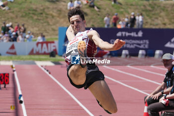 2024-06-30 - Tom Campagne, Men's Long jump during the French Athletics Championships 2024 on June 30, 2024 at Stade du Lac de Maine in Angers, France - ATHLETICS - FRENCH CHAMPIONSHIPS 2024 - INTERNATIONALS - ATHLETICS