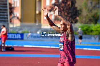 14/07/2024 - Test for Marcel Jacobs (Ita) ahead of the Paris 2024 Olympics on the track of the 