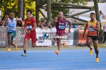 14/07/2024 - Test for Marcel Jacobs (Ita) ahead of the Paris 2024 Olympics on the track of the 