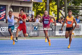 14/07/2024 - Test for Marcel Jacobs (Ita) ahead of the Paris 2024 Olympics on the track of the 