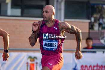 14/07/2024 - Test for Marcel Jacobs (Ita) ahead of the Paris 2024 Olympics on the track of the 