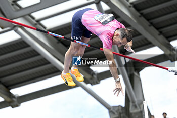 2024-07-07 - Renaud Lavillenie during the Meeting de Paris Wanda Diamond League 2024 athletics event on July 7, 2024 at Charlety stadium in Paris, France. Photo Victor Joly / DPPI - ATHLETICS - DIAMOND LEAGUE 2024 - PARIS - INTERNATIONALS - ATHLETICS